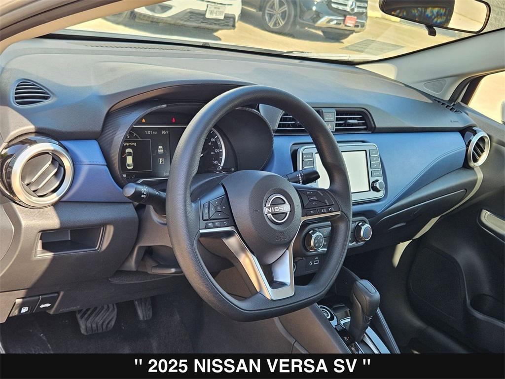 new 2025 Nissan Versa car, priced at $20,595