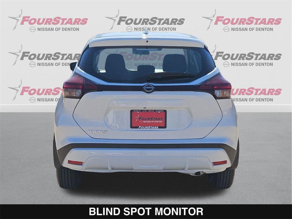 new 2025 Nissan Kicks car, priced at $21,322