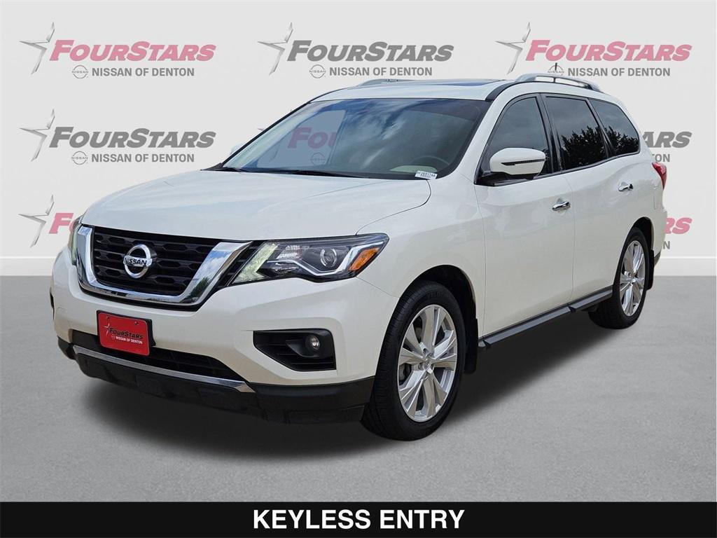 used 2019 Nissan Pathfinder car, priced at $17,999
