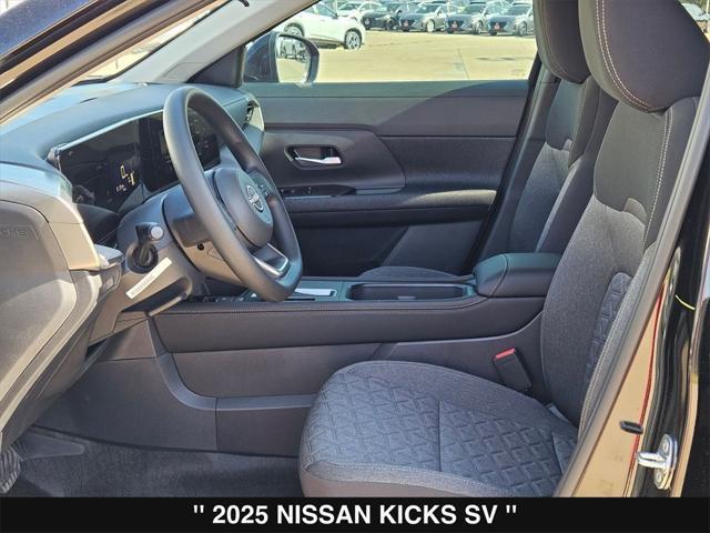 new 2025 Nissan Kicks car, priced at $26,093