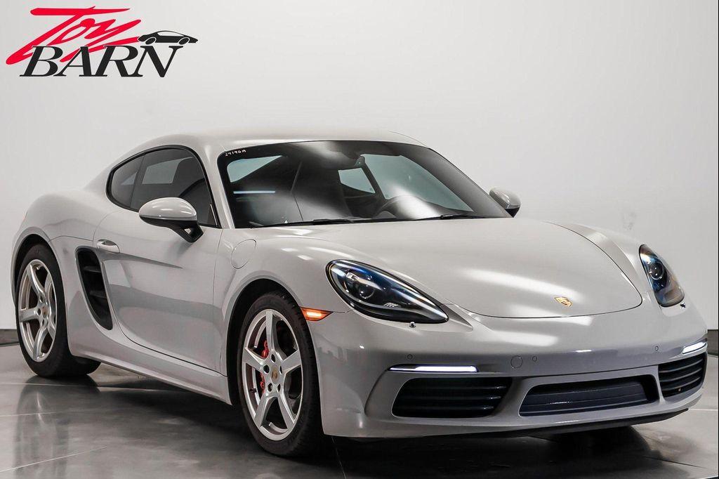used 2018 Porsche 718 Cayman car, priced at $58,690