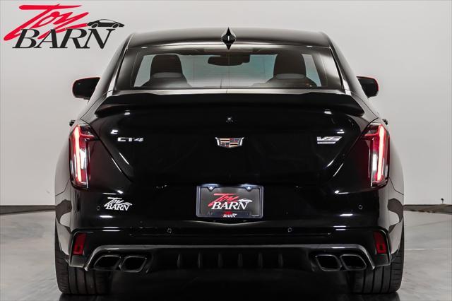 used 2024 Cadillac CT4-V car, priced at $75,000