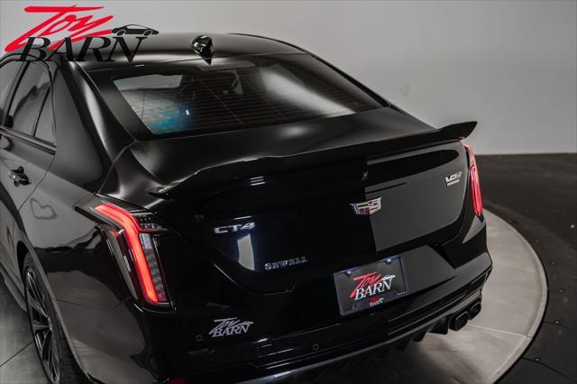 used 2024 Cadillac CT4-V car, priced at $75,000
