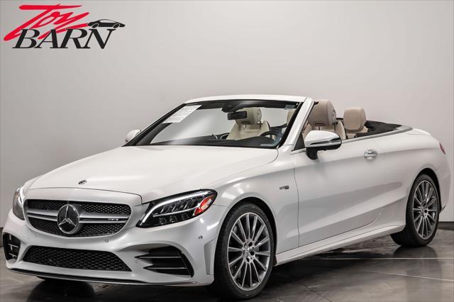 used 2020 Mercedes-Benz AMG C 43 car, priced at $45,490