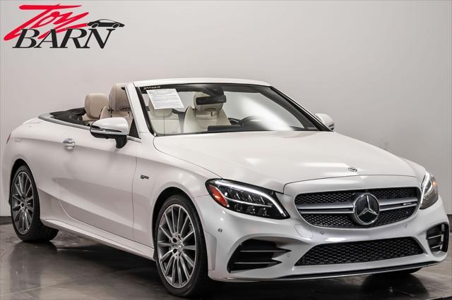 used 2020 Mercedes-Benz AMG C 43 car, priced at $45,490