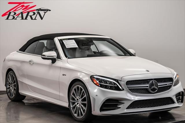 used 2020 Mercedes-Benz AMG C 43 car, priced at $45,490