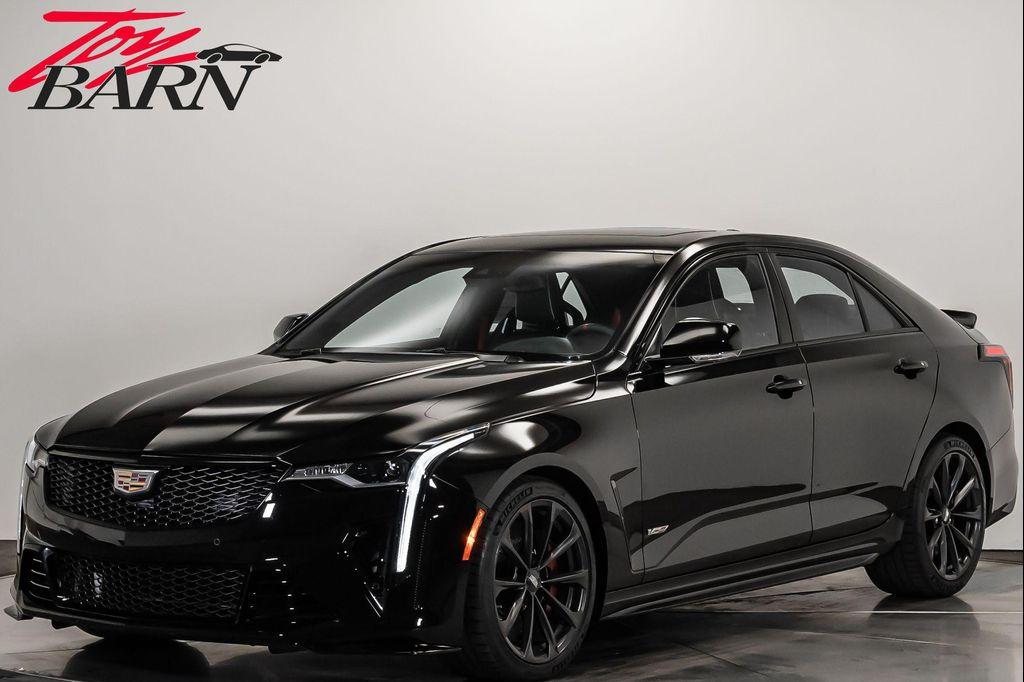 used 2023 Cadillac CT4-V car, priced at $67,300
