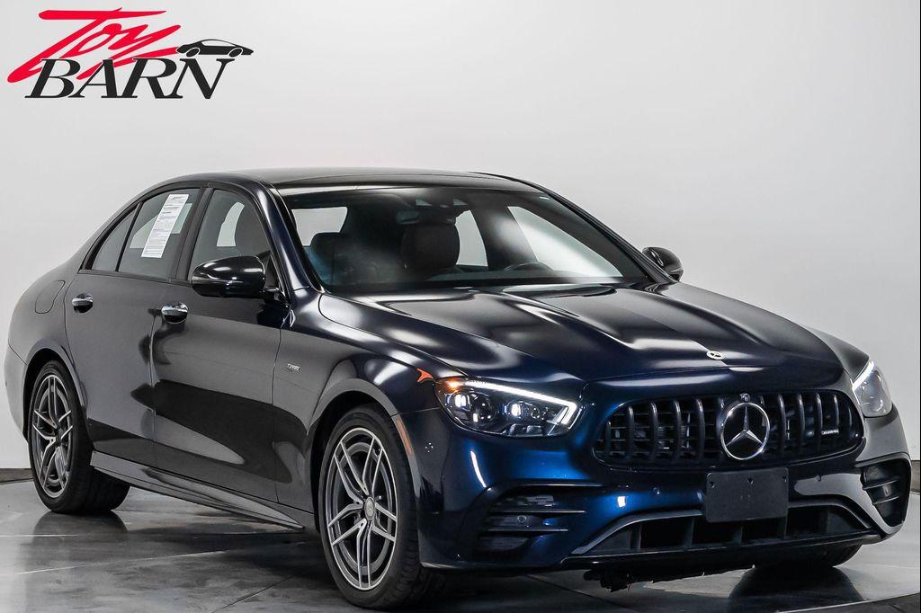 used 2022 Mercedes-Benz AMG E 53 car, priced at $55,900
