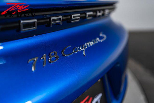 used 2018 Porsche 718 Cayman car, priced at $66,000