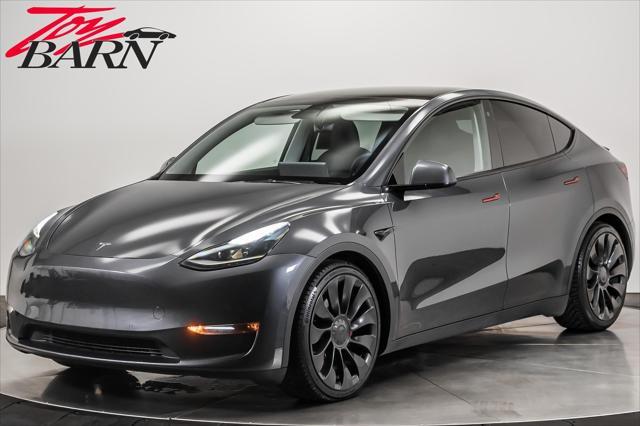 used 2021 Tesla Model Y car, priced at $27,490