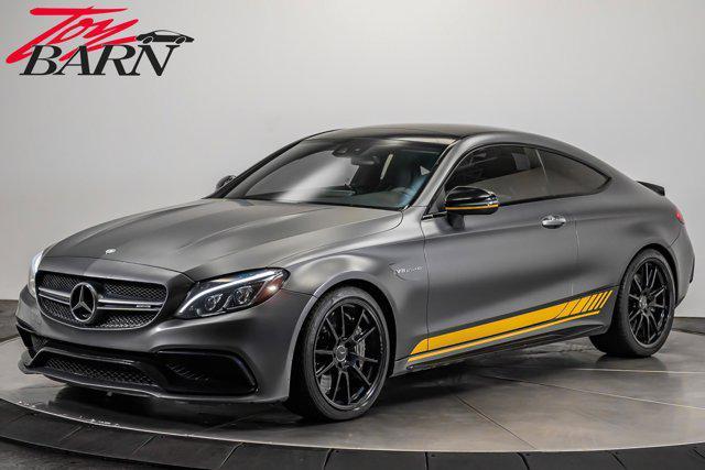 used 2017 Mercedes-Benz AMG C 63 car, priced at $41,990