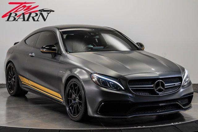 used 2017 Mercedes-Benz AMG C 63 car, priced at $41,990