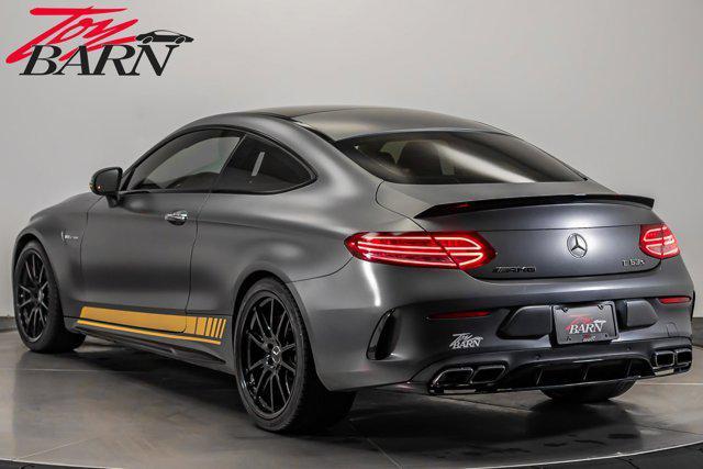 used 2017 Mercedes-Benz AMG C 63 car, priced at $41,990