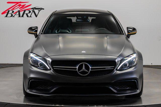 used 2017 Mercedes-Benz AMG C 63 car, priced at $41,990