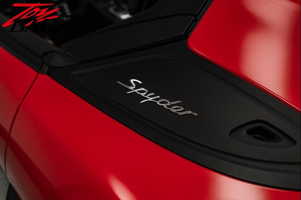 used 2023 Porsche 718 Spyder car
