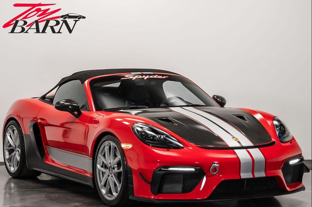 used 2023 Porsche 718 Spyder car