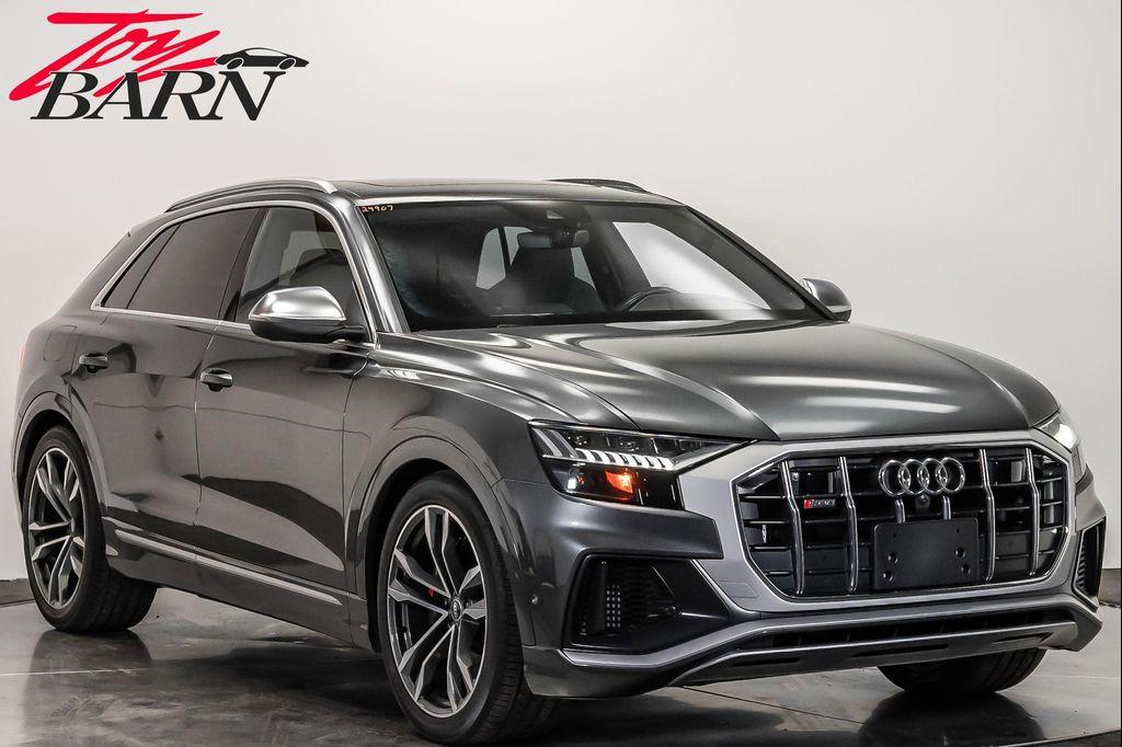 used 2021 Audi SQ8 car, priced at $63,700
