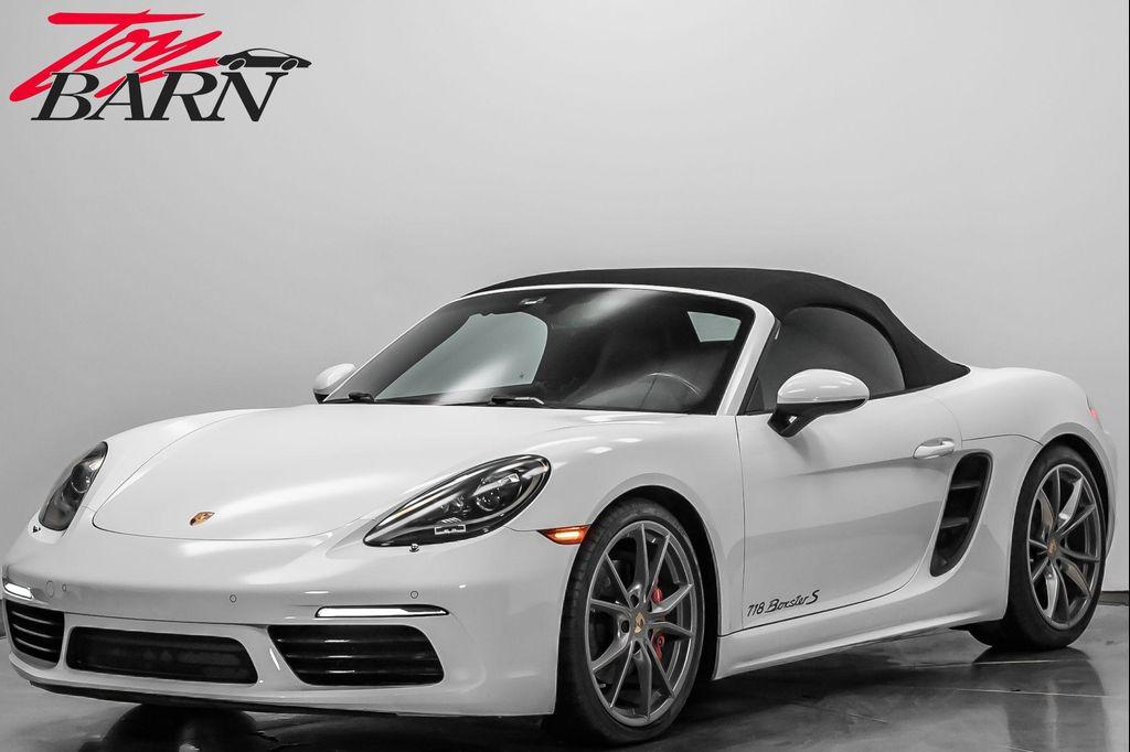 used 2017 Porsche 718 Boxster car, priced at $59,900
