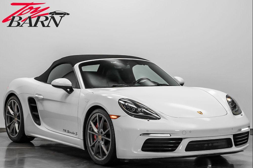used 2017 Porsche 718 Boxster car, priced at $59,900