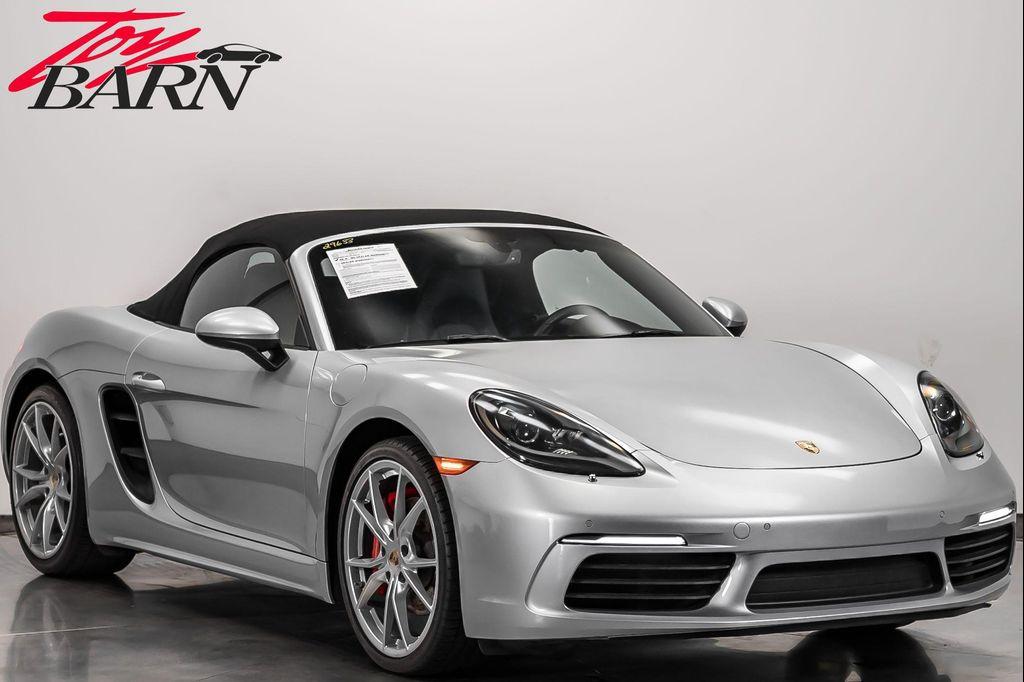 used 2017 Porsche 718 Boxster car, priced at $54,000