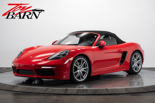 used 2022 Porsche 718 Boxster car, priced at $72,000