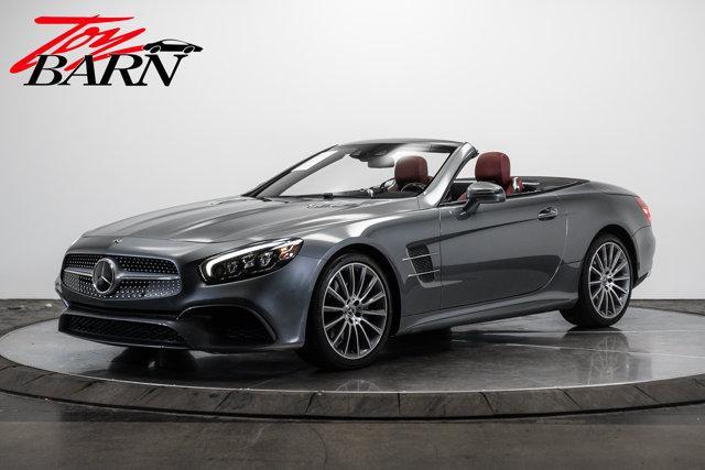 used 2018 Mercedes-Benz SL 450 car, priced at $47,900