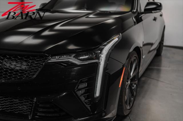 used 2023 Cadillac CT4-V car, priced at $60,400