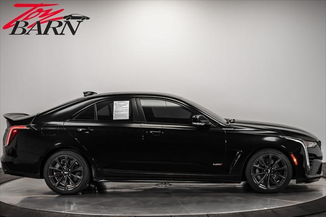 used 2023 Cadillac CT4-V car, priced at $60,400