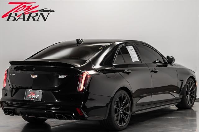 used 2023 Cadillac CT4-V car, priced at $60,400