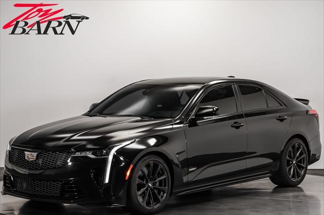 used 2023 Cadillac CT4-V car, priced at $60,400