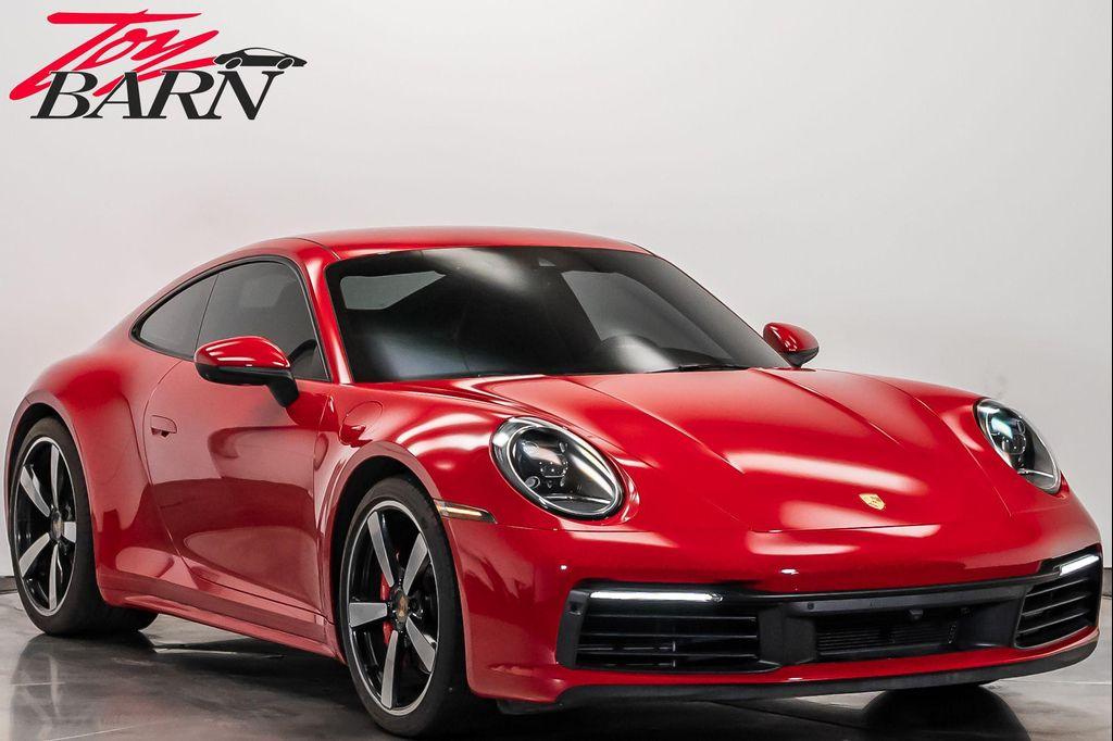 used 2022 Porsche 911 car, priced at $130,000