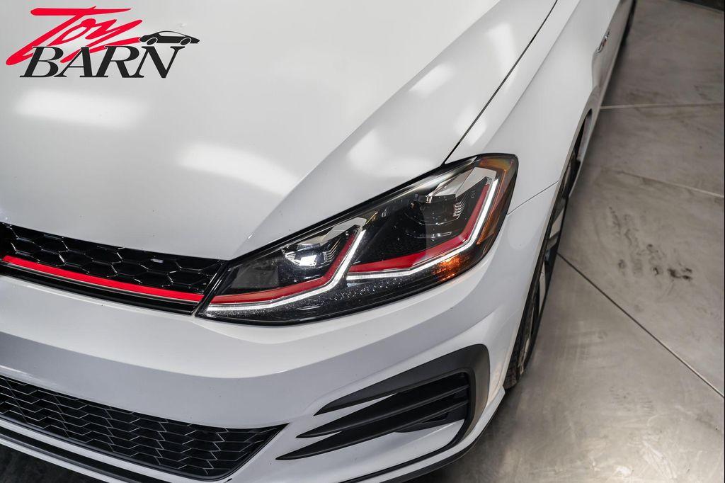 used 2018 Volkswagen Golf GTI car, priced at $19,300
