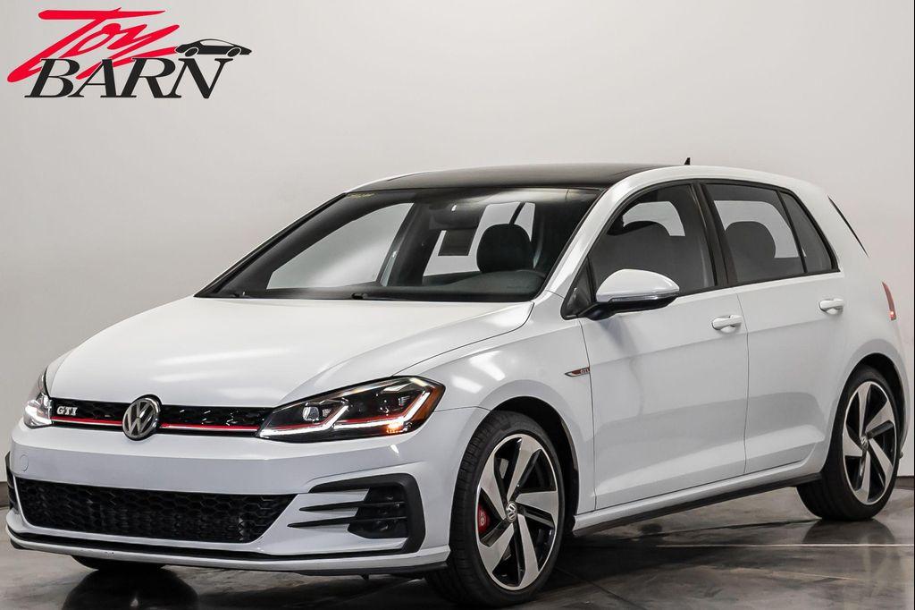 used 2018 Volkswagen Golf GTI car, priced at $19,300