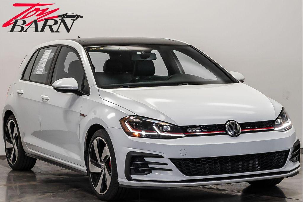 used 2018 Volkswagen Golf GTI car, priced at $19,300