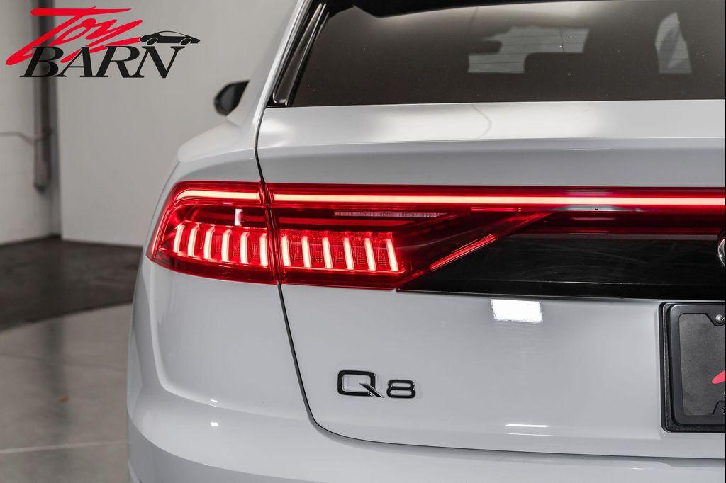 used 2023 Audi Q8 car, priced at $54,200
