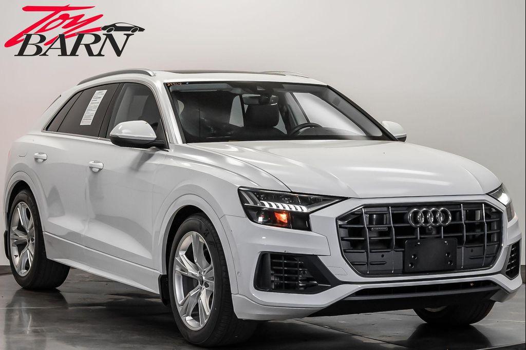 used 2023 Audi Q8 car, priced at $54,200