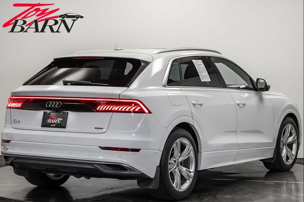 used 2023 Audi Q8 car, priced at $54,200