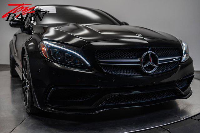 used 2017 Mercedes-Benz AMG C 63 car, priced at $46,890