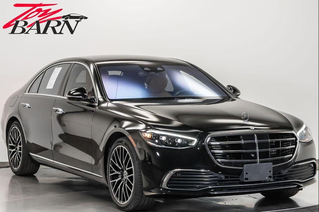 used 2022 Mercedes-Benz S-Class car, priced at $64,800