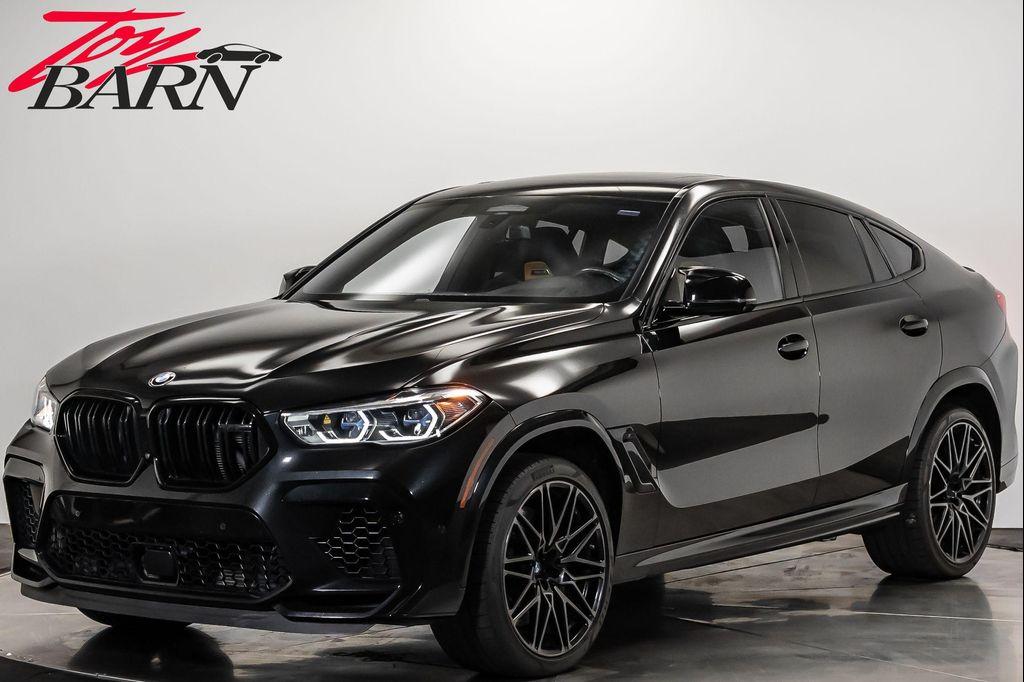 used 2021 BMW X6 M car, priced at $73,900