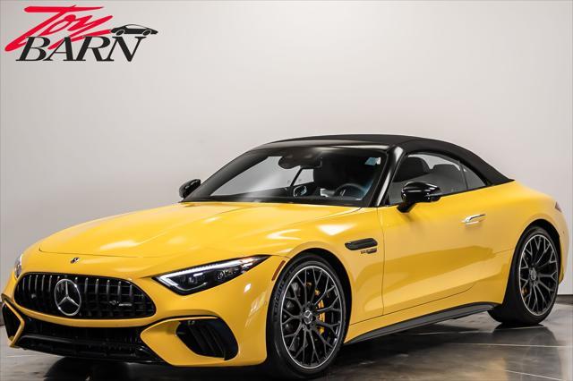 used 2022 Mercedes-Benz AMG SL 63 car, priced at $111,900