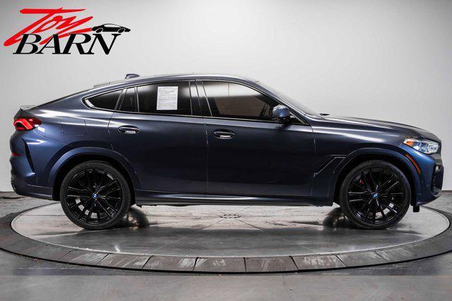 used 2021 BMW X6 car, priced at $58,900