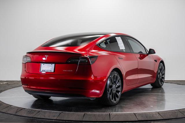 used 2022 Tesla Model 3 car, priced at $40,900