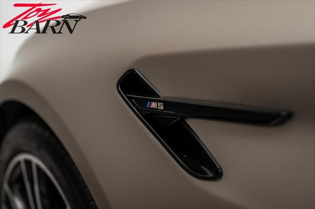 used 2018 BMW M5 car, priced at $57,500