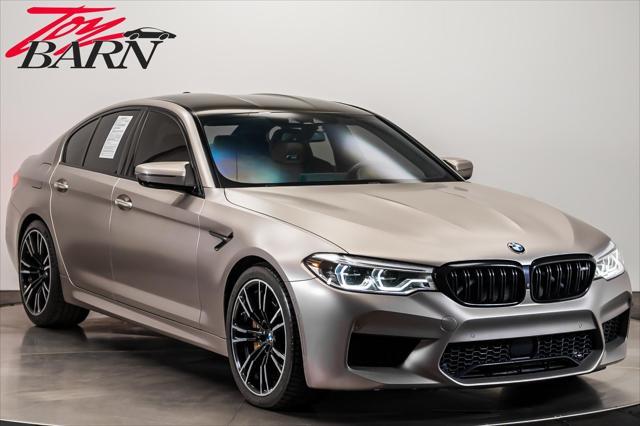 used 2018 BMW M5 car, priced at $57,500