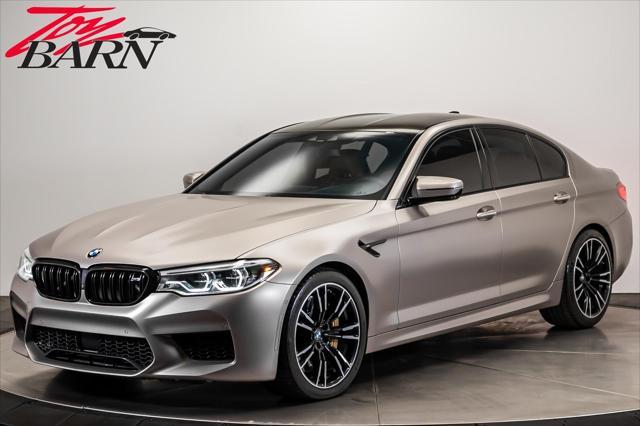 used 2018 BMW M5 car, priced at $57,500