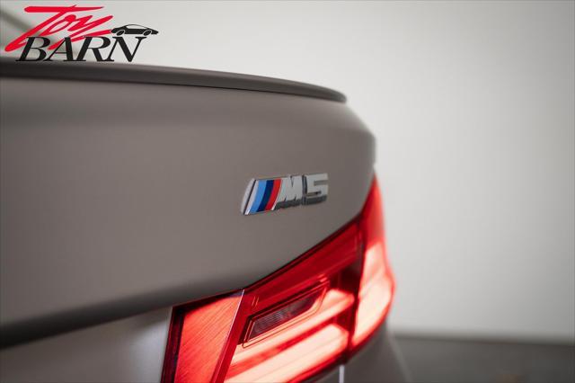 used 2018 BMW M5 car, priced at $57,500
