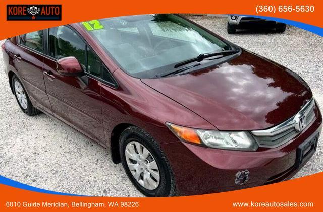 used 2012 Honda Civic car, priced at $8,499