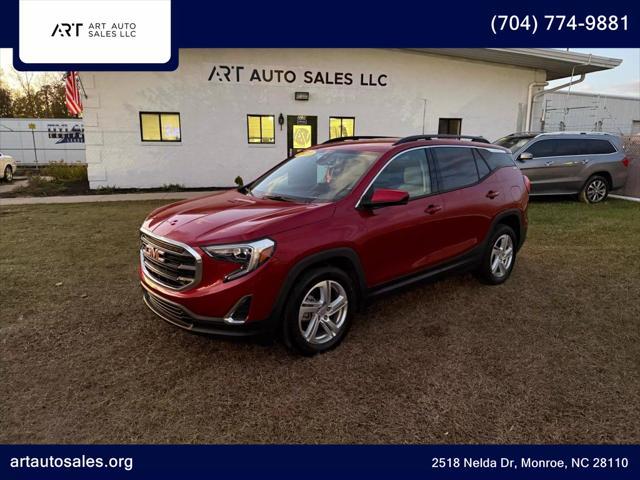 used 2020 GMC Terrain car, priced at $18,000