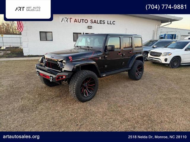 used 2016 Jeep Wrangler Unlimited car, priced at $18,500